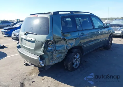 2006 Toyota Highlander V6 from USA, damaged, VIN JTEDP21A760108264